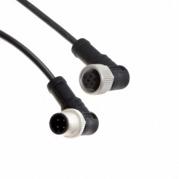 1 pcs : M12A04MR-12AFR-SBA05 - Cable Assembly 1.64' (500.00mm)