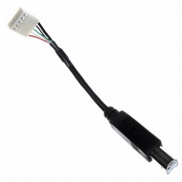 1 pcs : 14194 - Cable Assembly Rectangular 05 pos Plug to USB B Male Plug 0.33' (100.0mm)