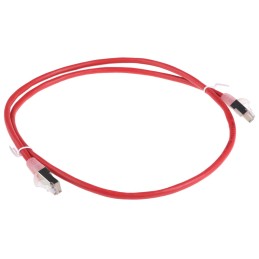 1 pcs - RS PRO Cat5e Male RJ45 to Male RJ45 Ethernet Cable, F/UTP, Red PVC Sheath, 1m
