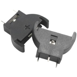 1 pcs : A-BAT-CH-C8-EG-ZTP2 - Battery Holder (Open) Coin, 20.0mm 1 Cell PC Pin