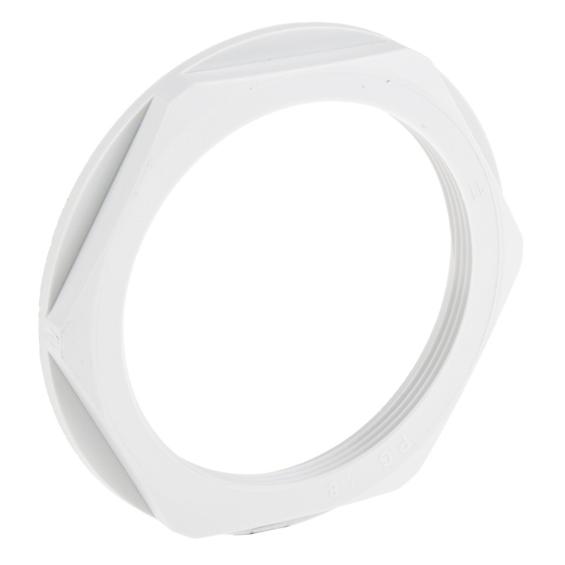 5 pcs - Lapp Grey Polyamide Cable Gland Locknut, PG48 Thread