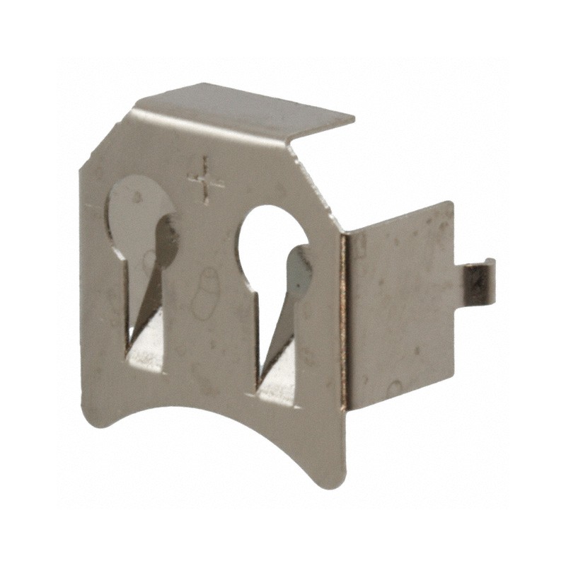 1 pcs : BK-5091 - Battery Retainer Coin, 11.6mm 1 Cell PC Pin