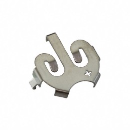 1 pcs : 2895 - Battery Retainer Coin, 12.0mm 1 Cell PC Pin