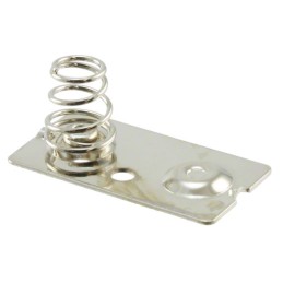 1 pcs : 5212 - Battery Contact Spring and Solid Button Multiple 2 Cell