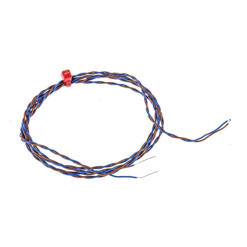 5 pcs - RS PRO Type K Thermocouple 1m Length, 1/0.2mm Diameter - +250°C