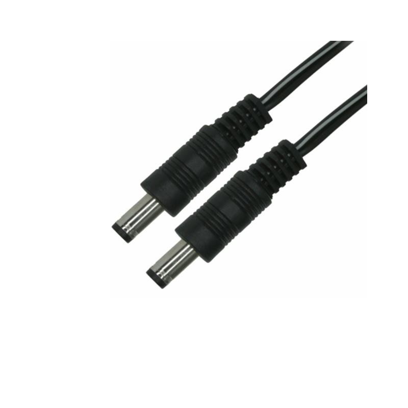 1 pcs : P0601P-F - Cable Assembly 2.1mm ID, 5.5mm OD Plug to Plug Flat 20.0' (6.10m)