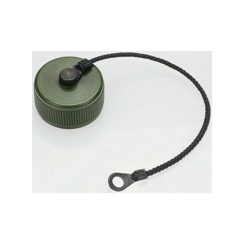 1 pcs - Amphenol TV MIL-DTL-38999 Plug Dust Cap, Shell Size 9, with Zinc Cobalt over Nickel Finish