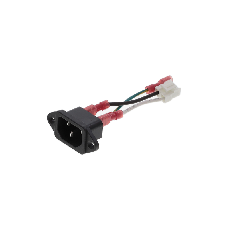 1 pcs : C1410070M6VAR2(R) - Cable Assembly Rectangular 02 pos Socket to IEC 320-C14 0.20' (60.0mm)