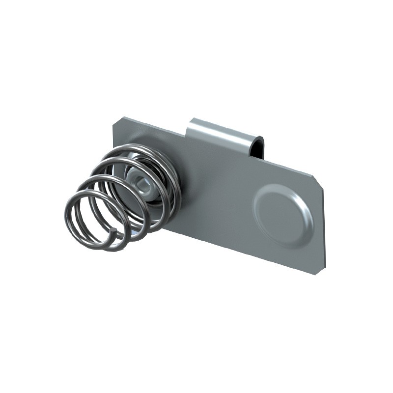 1 pcs : 299 - Battery Contact Spring and Solid Button AAA, AAAA 2 Cell