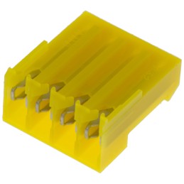 50 pcs - TE Connectivity MTA-156 Series 3.96mm Pitch Right Angle Cable Mount IDC Connector, Socket, 4 Way, 1 Row