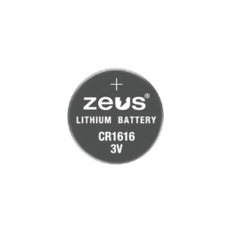 1 pcs : CR1616 - Coin, 16.0mm Lithium Manganese Dioxide 3 V Battery Non-Rechargeable