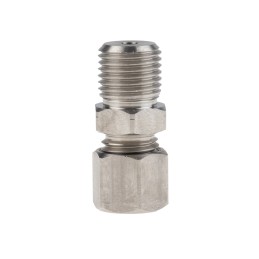 1 pcs - RS PRO In-Line Thermocouple Compression Fitting for Use with Thermocouple, 1/4 BSP, 3.175mm Probe