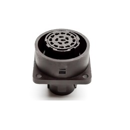 1 pcs - Amphenol Circular Connector, 18 Contacts, Panel Mount, Socket, Female, IP65, C 16-3 Series