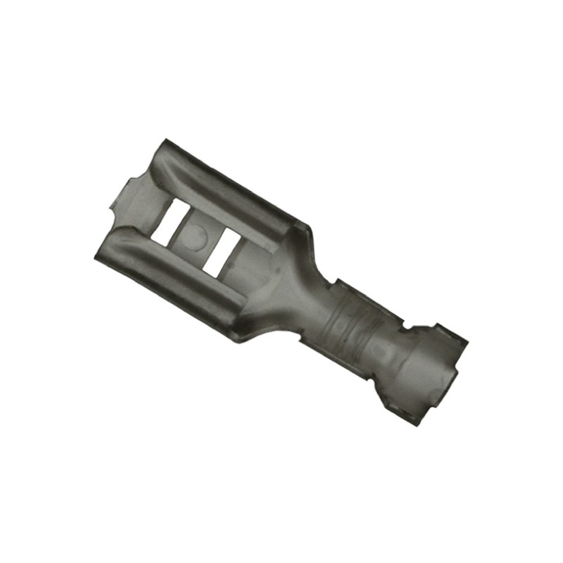 500 pcs - TE Connectivity FASTIN-FASTON .110 Uninsulated Female Spade Connector, Receptacle, 2.79 x 0.79mm Tab Size, 0.5mm² to