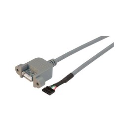 1 pcs : UPMA5-2MM-03M - Cable Assembly Rectangular 05 pos Socket to USB A Female Receptacle 2.46' (750.0mm)