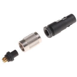 50 pcs - Binder Circular Connector, 8 Contacts, Cable Mount, M9 Connector, Plug, Female, IP67, 712 Series