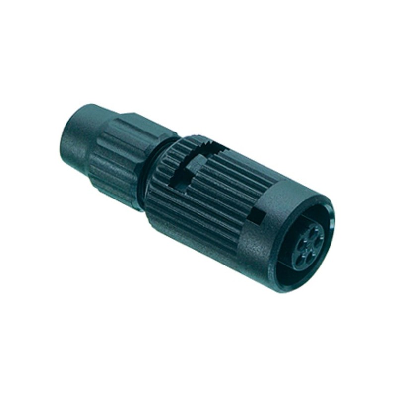 1 pcs - Binder Circular Connector, 7 Contacts, Cable Mount, Subminiature Connector, Socket, Female, IP40, 710 Series
