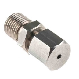 1 pcs - RS PRO Thermocouple Compression Fitting for Use with Thermocouple, 1/8 BSPP, 1.5mm Probe, RoHS Compliant Standard