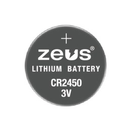 1 pcs : CR2450 - Coin, 24.5mm Lithium Manganese Dioxide 3 V Battery Non-Rechargeable