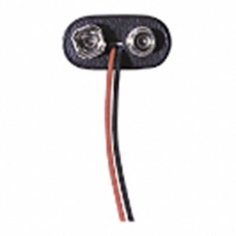 1 pcs : BS6T-HD - Battery Connector, Snap 9V 1 Cell Wire Leads - 6' (152.4mm)