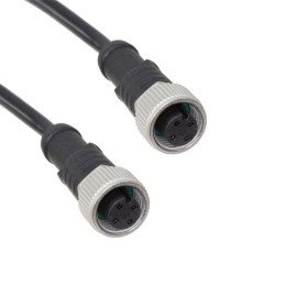 1 pcs : M12A04FL-12AFL-SD001 - Cable Assembly 3.28' (1.00m)