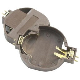 1 pcs : A-BAT-CH-C8-EA-CRR3 - Battery Holder (Open) Coin, 20.0mm 1 Cell SMD (SMT) Tab