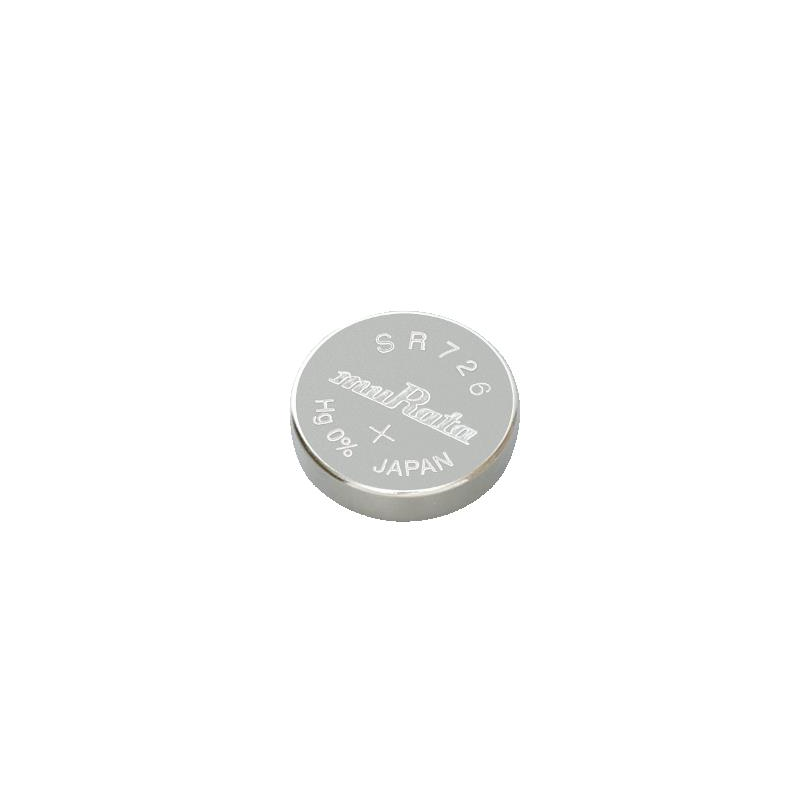 1 pcs : SR726 - Coin, 7.9mm Silver Oxide 1.55 V Battery Non-Rechargeable