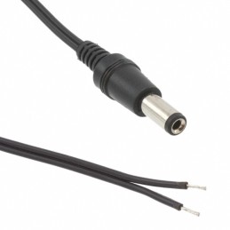 1 pcs : 172-4204 - Cable Assembly 2.1mm ID, 5.5mm OD Plug to Wire Leads Flat