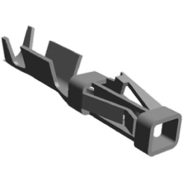 10 pcs - TE Connectivity AMPMODU Short Point Series Female Crimp Terminal, 26AWG Min, 22AWG Max