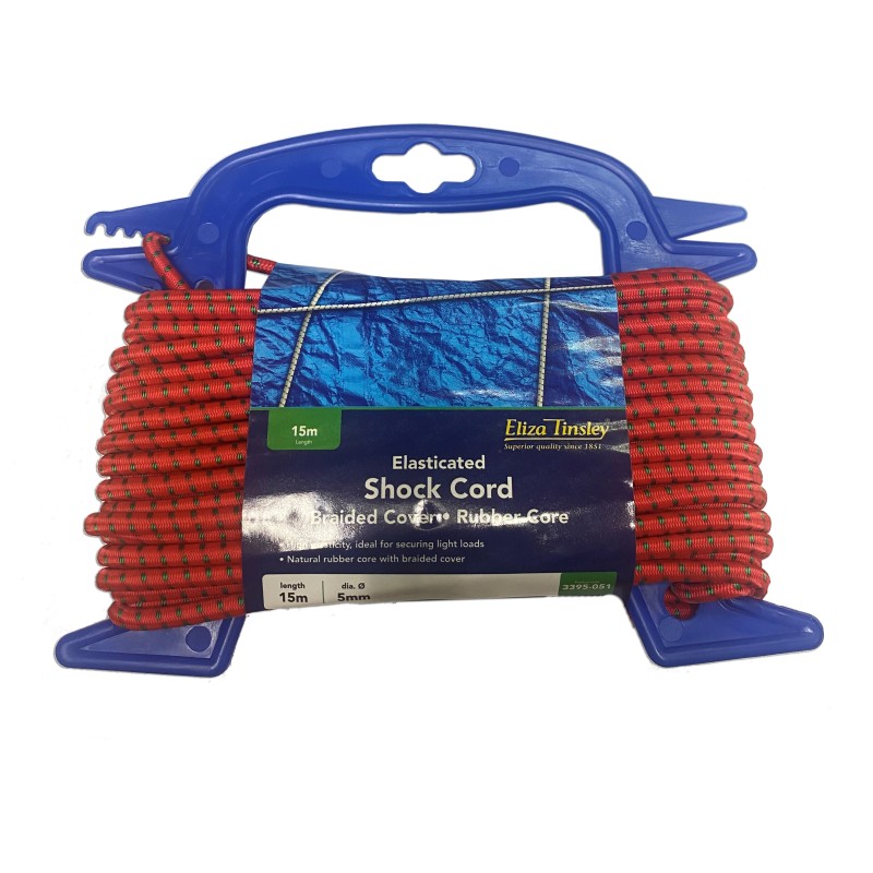 1 pcs - Eliza Tinsley Bungee Cord, 15m Long, 5 mm Diameter