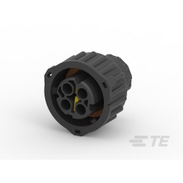 2 pcs - TE Connectivity Automotive Connector Socket 4 Way