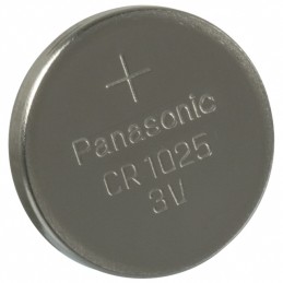 1 pcs : CR-1025/BN - Coin, 10.0mm Lithium Manganese Dioxide 3 V Battery Non-Rechargeable