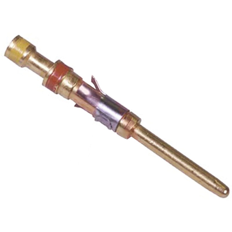 1 pcs - TE Connectivity Male Crimp Circular Connector Contact, Contact Size 16, Wire Size 24 - 20 AWG