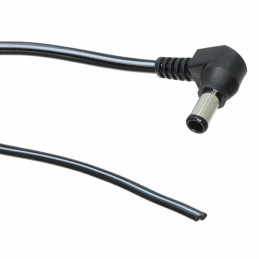 1 pcs : 4840.5221 - Cable Assembly 3.3mm ID, 5.5mm OD Plug, Right Angle to Wire Leads Round 5.9' (1.80m)