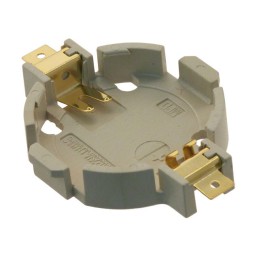 1 pcs : BU2032SM-JJ-MINI-GTR - Battery Holder (Open) Coin, 20.0mm 1 Cell SMD (SMT) Tab