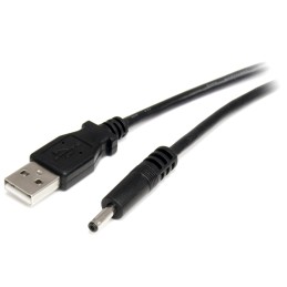 1 pcs : USB2TYPEH - Cable Assembly Barrel Plug - 1.35mm ID, 3.5mm OD to USB A Male Plug 3.00' (914.4mm)