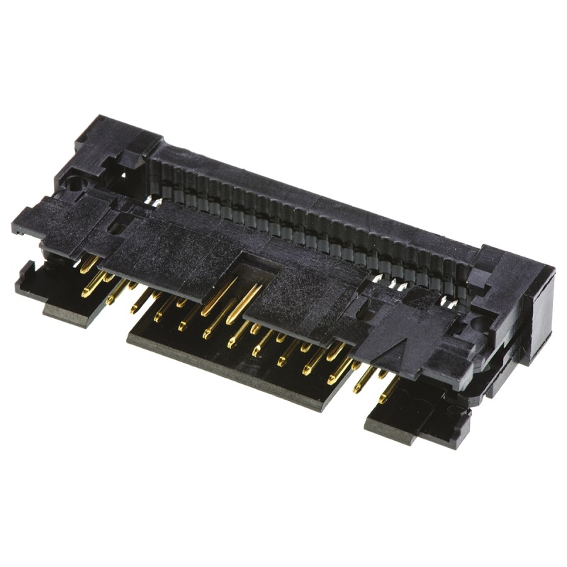 1 pcs - TE Connectivity 26-Way IDC Connector Plug for Cable Mount, 2-Row