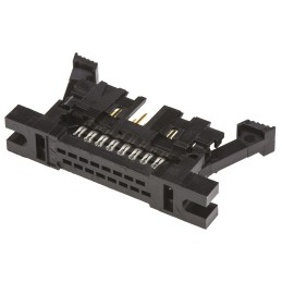 25 pcs - TE Connectivity 16-Way IDC Connector Plug for Panel Mount, 2-Row