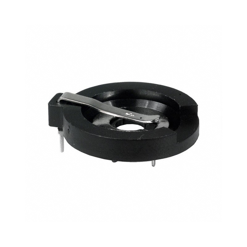 1 pcs : 106 - Battery Holder (Open) Coin, 20.0mm 1 Cell PC Pin