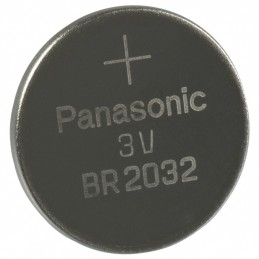 1 pcs : BR-2032/BN - Coin, 20.0mm Lithium Poly-Carbon Monofluoride 3 V Battery Non-Rechargeable