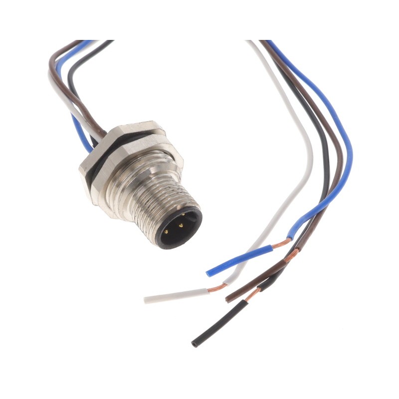 1 pcs : ALBKM12-FMBR4-P2 - Cable Assembly 0.66' (200.00mm)