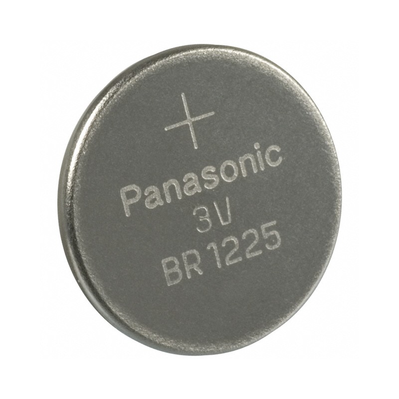 1 pcs : BR-1225 - Coin, 12.5mm Lithium Poly-Carbon Monofluoride 3 V Battery Non-Rechargeable