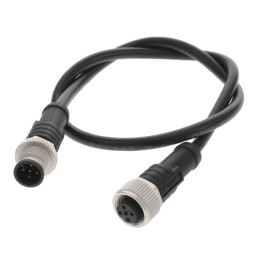 1 pcs : M12A05ML-12AFL-SDA05 - Cable Assembly 1.64' (500.00mm)