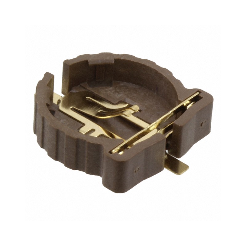 1 pcs : 1056 - Battery Holder (Open) Coin, 12.5mm 1 Cell SMD (SMT) Tab
