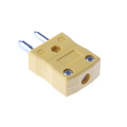 1 pcs - RS PRO In-Line Thermocouple Connector for Use with Type K Thermocouple, Standard Size, ANSI Standard