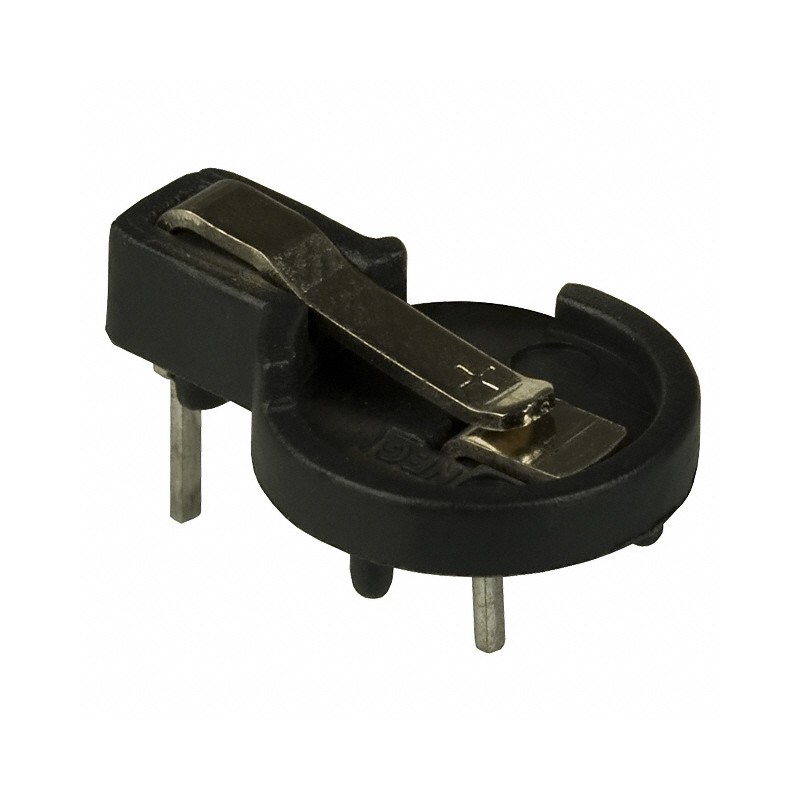 1 pcs : BH401 - Battery Holder (Open) Coin, 10.0mm 1 Cell PC Pin