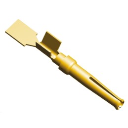 250 pcs - TE Connectivity, AMPLIMITE HDP-20 Series, size 20 Female Crimp D-sub Connector Contact, Gold, 22 - 18 AWG