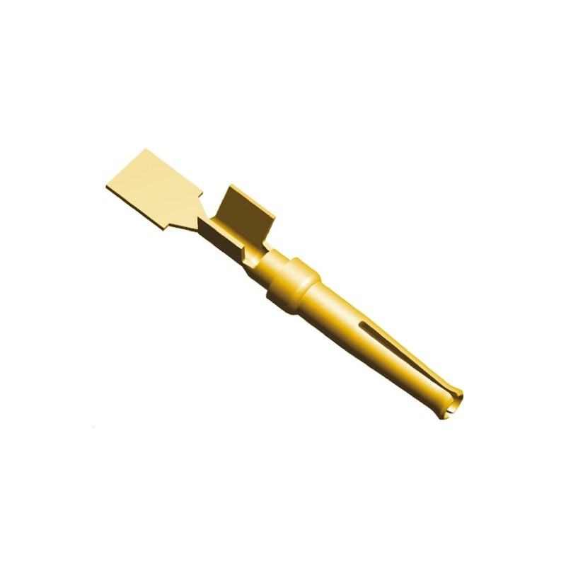 250 pcs - TE Connectivity, AMPLIMITE HDP-20 Series, size 20 Female Crimp D-sub Connector Contact, Gold, 22 - 18 AWG