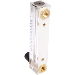 1 pcs - Key Instruments FR4500 Series Variable Area Flow Meter for Liquid, 0.8 L/min Min, 9 L/min Max