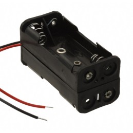 1 pcs : BH24AAAW - Battery Holder (Open) AAA 4 Cell Wire Leads - 6' (152.4mm)